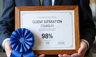 Client satisfaction award